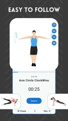 Home Workout android App screenshot 3