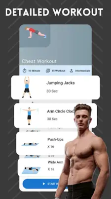 Home Workout android App screenshot 4